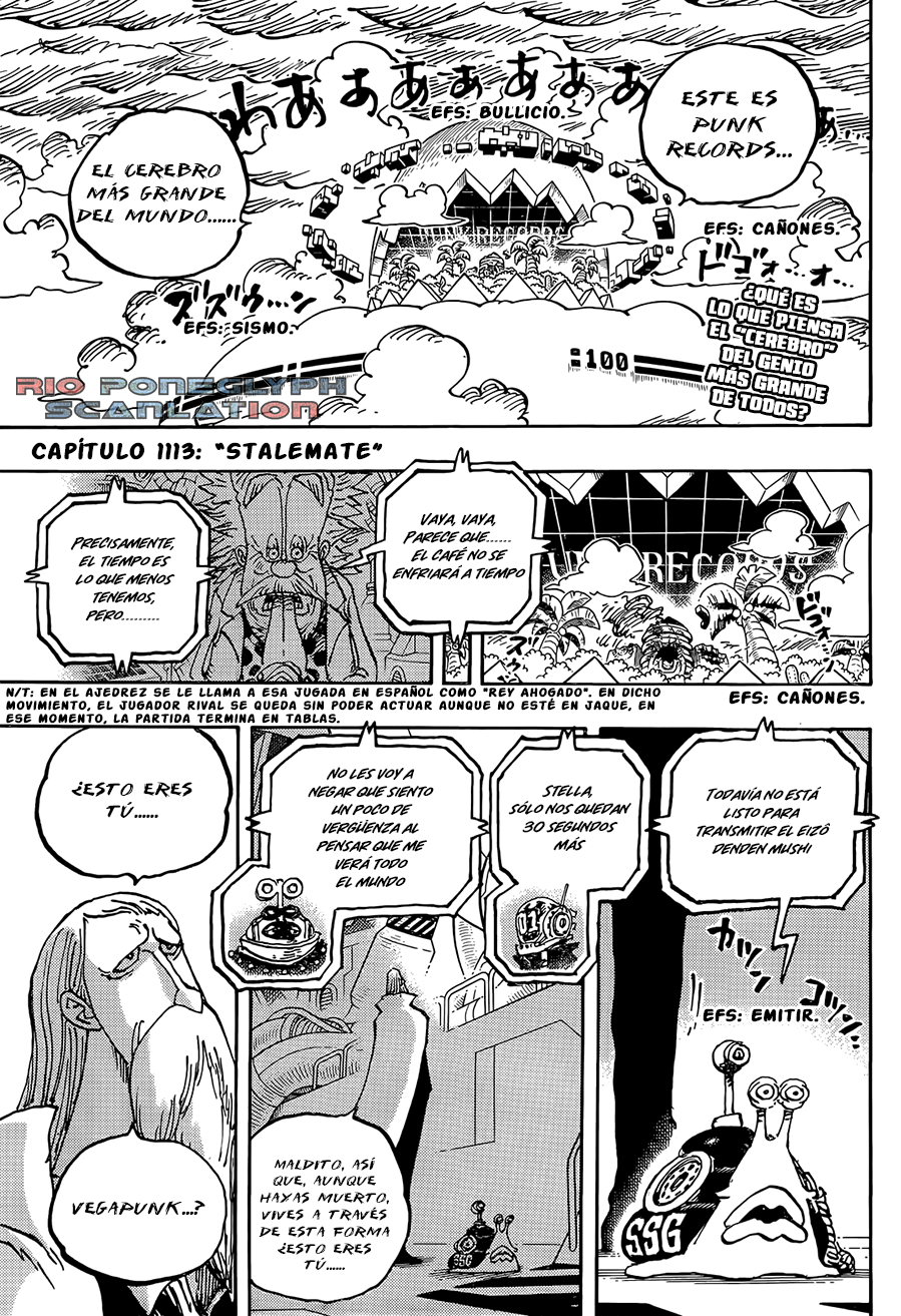 Scans - One Piece Manga 1113 [Español] [Rio Poneglyph Scans] 01