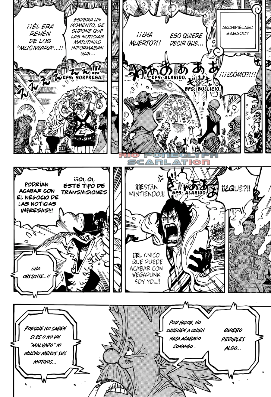 One Piece Manga 1113 [Español] [Rio Poneglyph Scans] 11