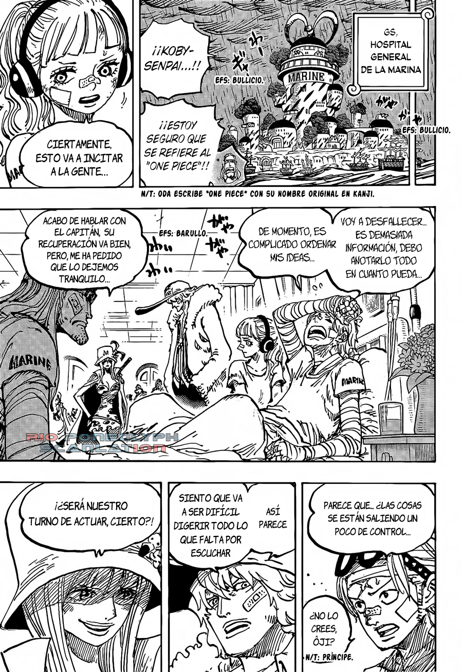 One Piece Manga 1117 [Español] [Rio Poneglyph Scans]