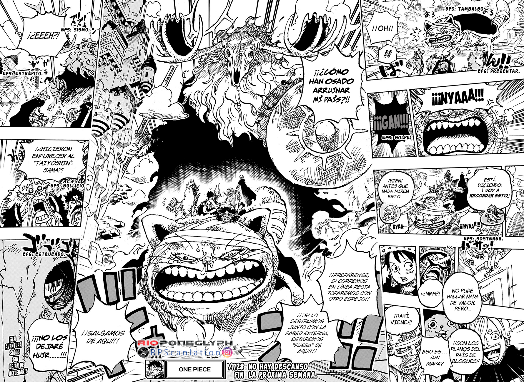 One Piece Manga 1128 [Rio Poneglyph] - One Piece Fans