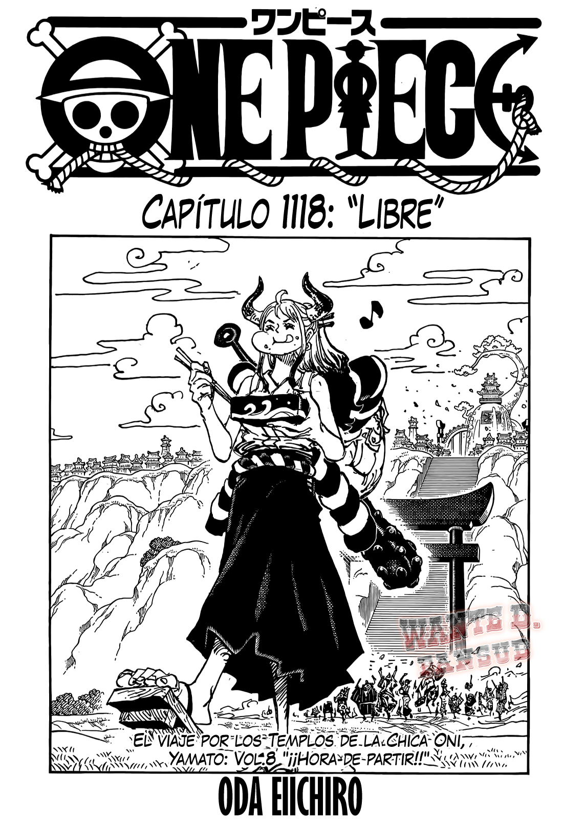One Piece Manga 1118 [Español] [Wanted Fansub] 00
