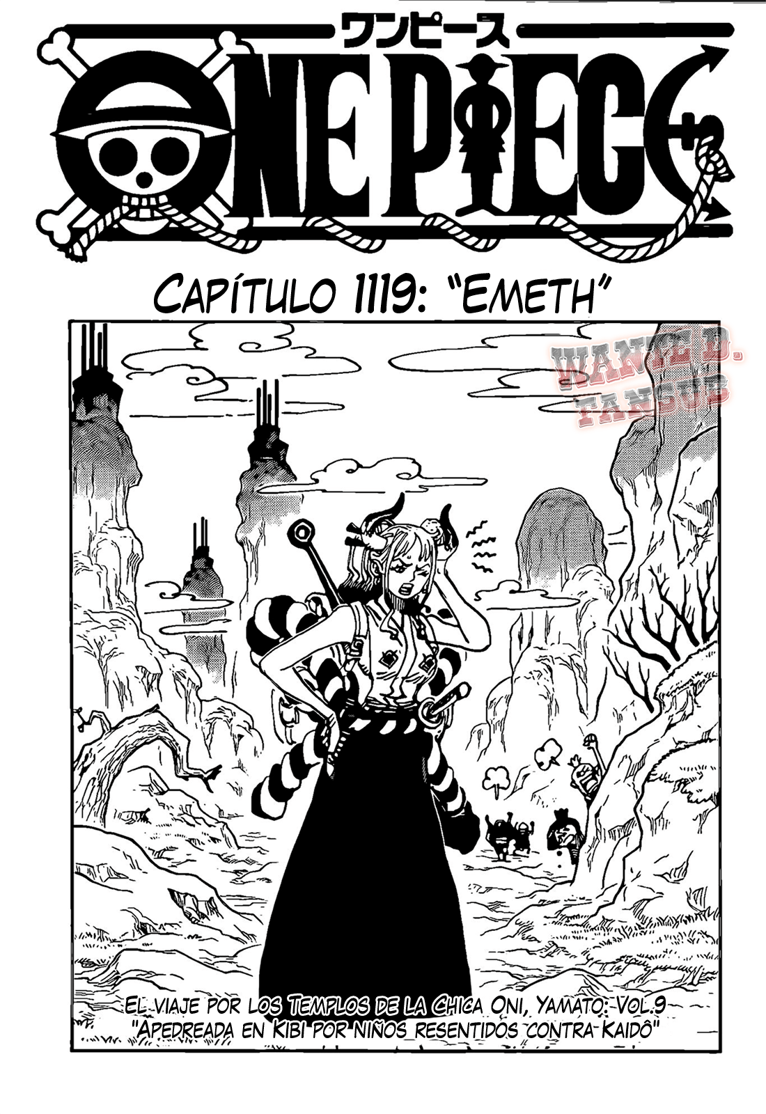 One Piece Manga 1119 [Español] [Wanted Fansub] 00
