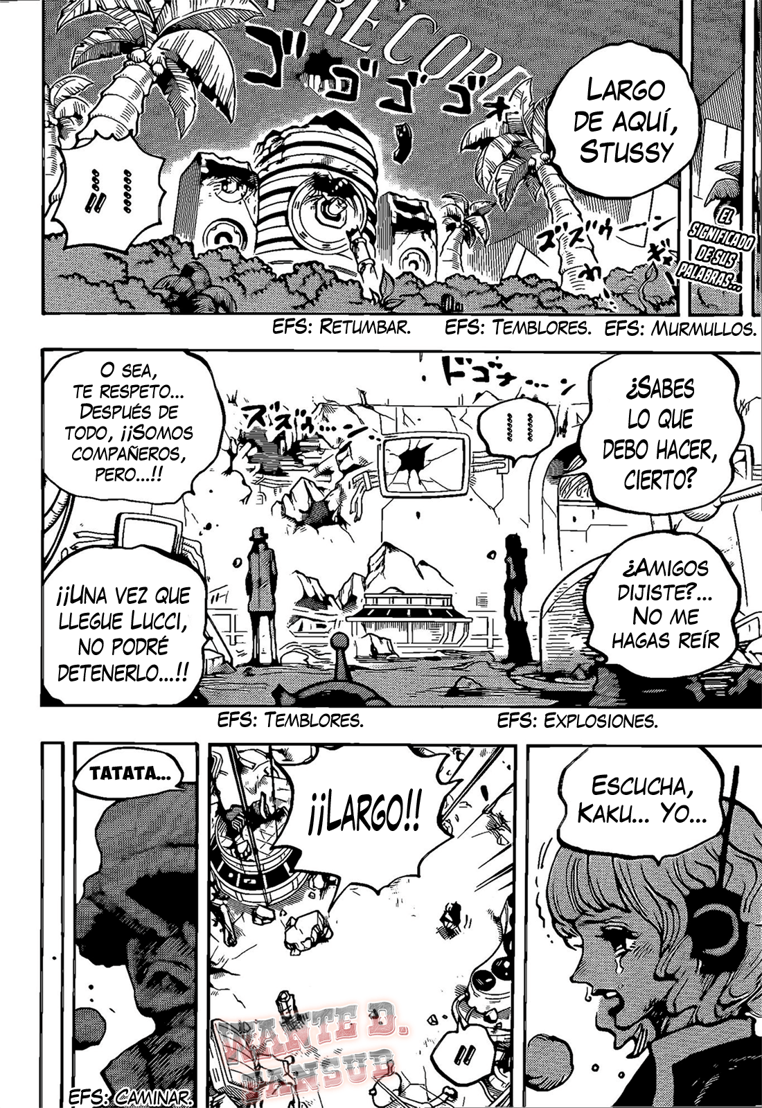 One Piece Manga 1119 [Español] [Wanted Fansub] 01
