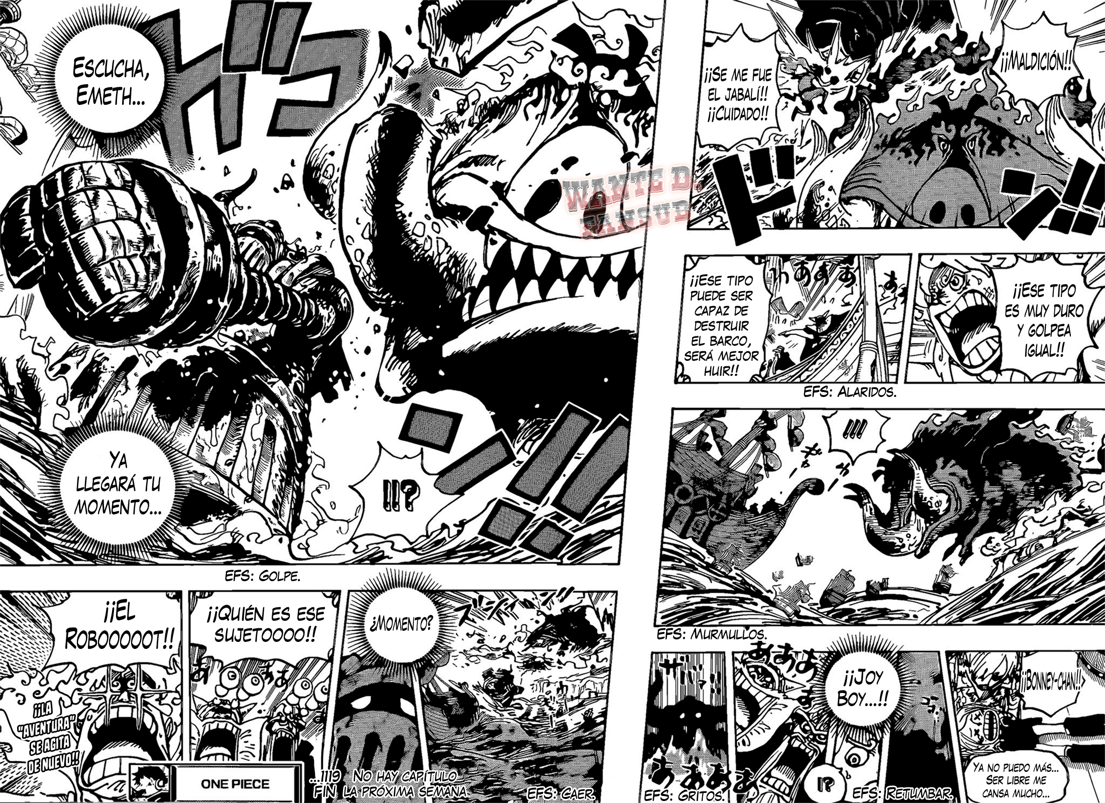 One Piece Manga 1119 [Español] [Wanted Fansub] 10